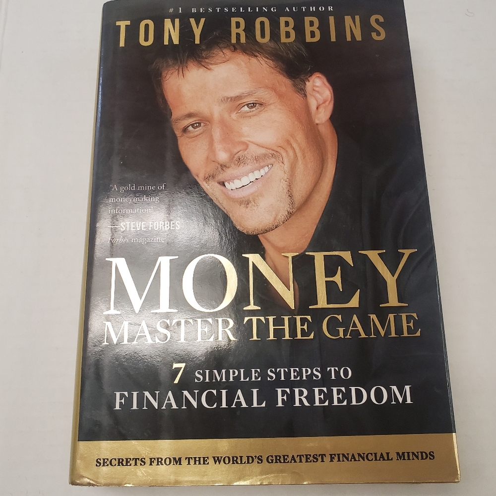Used Tony Robbins Money Master the Game Hardcover book